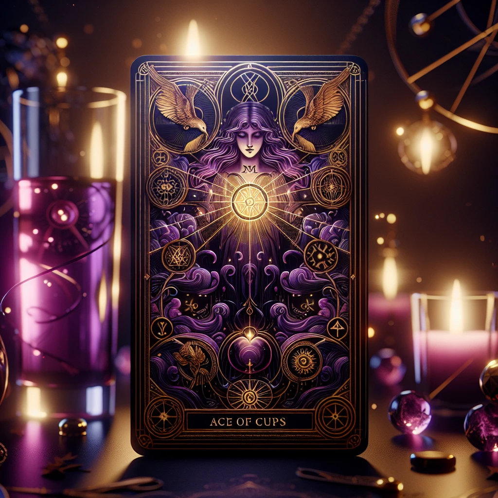 Significado del As de Copas en el Tarot: Inicios a Corazón Abierto, Amor y Flujo Creativo