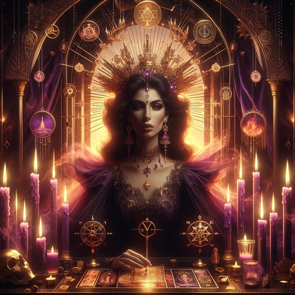 La Reina de Bastos: El Significado de su Confianza, Carisma y Fuego Creativo